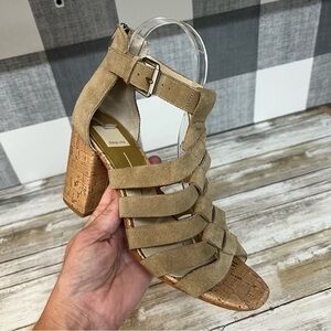 Dolce Vita Tan Strappy Sandals